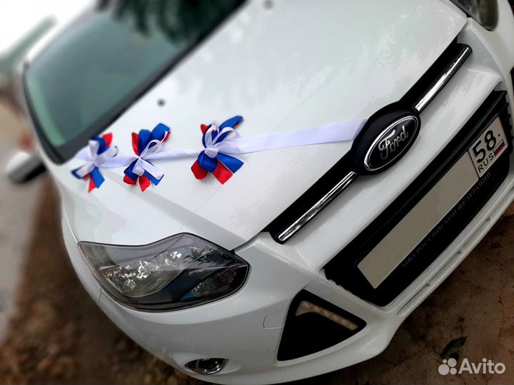 Свадебное украшение на машину (авто) 0
