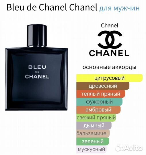 Bleu de Chanel 30 мл. Франция