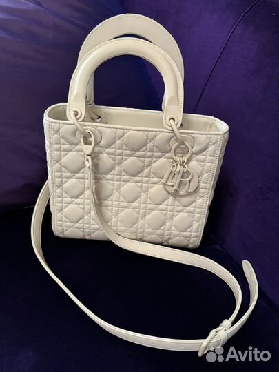 Сумка Lady Dior, матовая