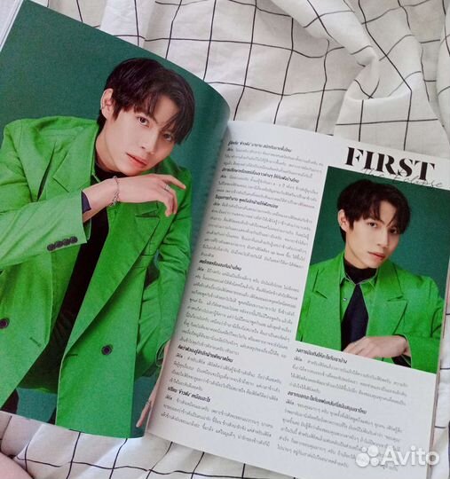 Тайский журнал kazz Fortpeat Firstkhaotung gmmtv