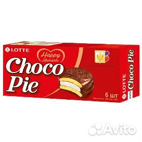 Пирожное Choco Pie Lotte 168г (опт)