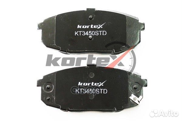 Колодки торм.перед.к-т KT3450STD kortex