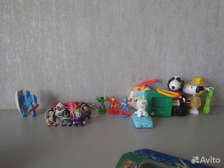 Фигурки Макдоналдс, Киндер, Бургер Кинг и другие