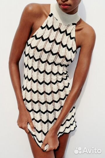 Вязаные платья S-M Zara