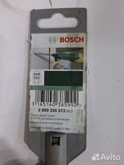 Долото канальное bosch 22x250 зубило