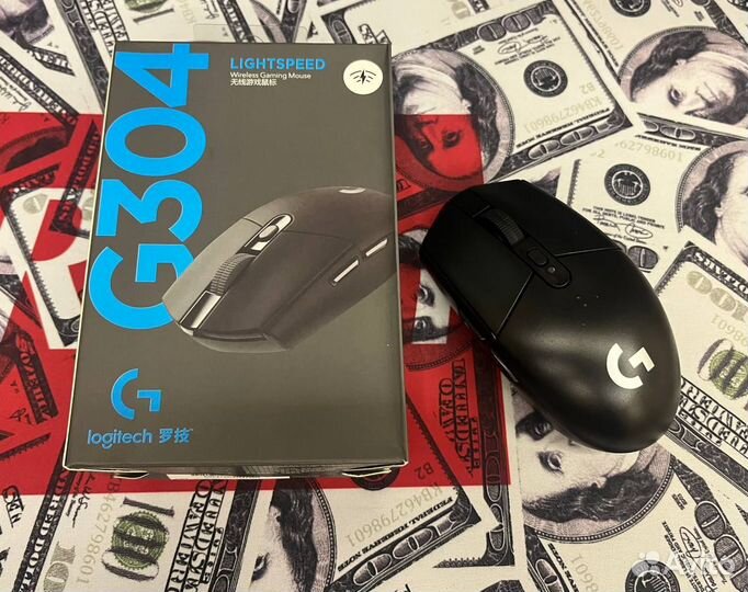 Беспроводная игровая мышь logitech g304 новая