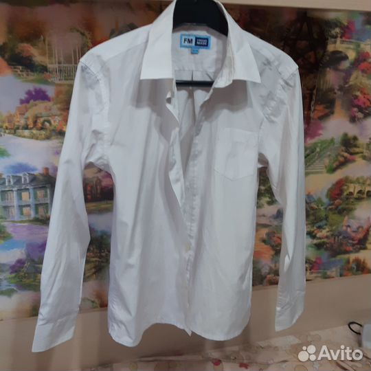 Рубашки школьные 134-40 4шт