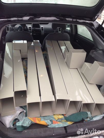 Воздуховод прямоугольный. Вентиляция. От 160 мм