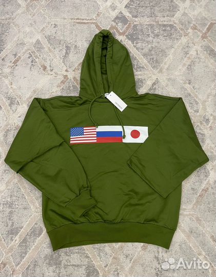 Худи Гоша Рубчинчский флаги