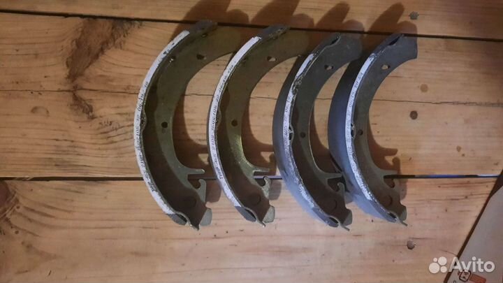 Барабанные тормозные колодки ваз
