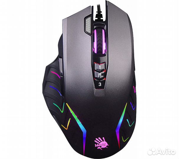 Мышь A4 Bloody J95s серый