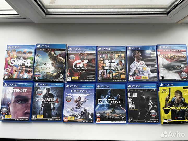 Игры для приставок ps4