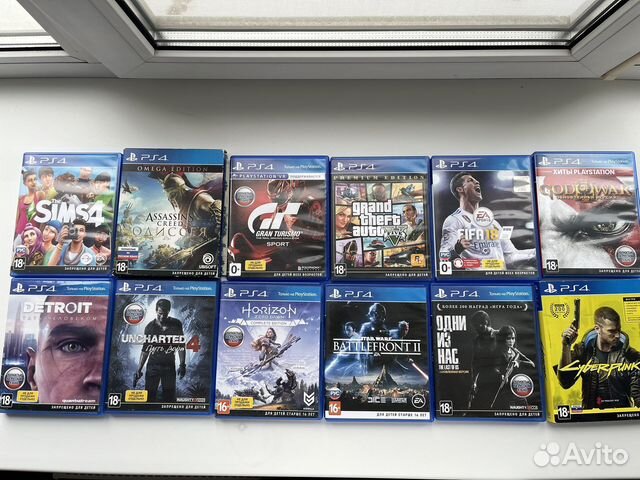 Игры для приставок ps4