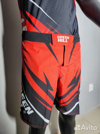 Рашгард и шорты green hill immaf оригинал