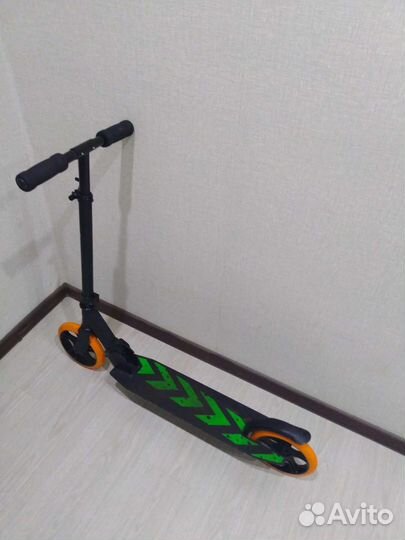 Самокат детский двухколесный бу до 100 кг
