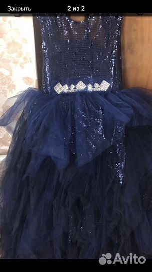 Нарядное платье для девочки