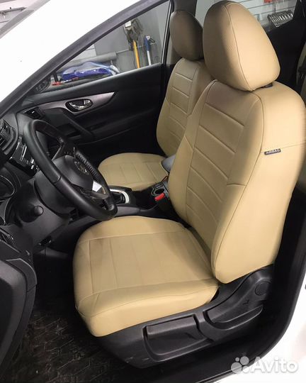 Автомобильные чехлы на Nissan Qashqai 2 (2014+)