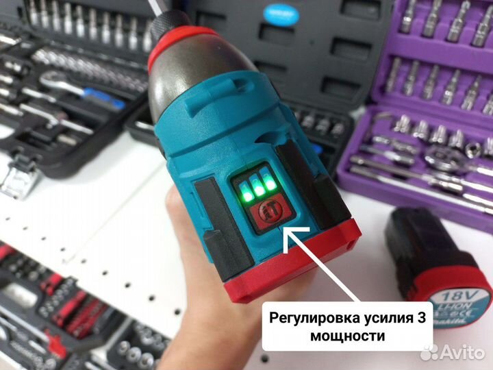 Винтоверт Makita Импакт 18 в бесщеточный