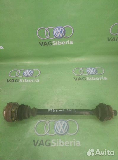 Приводной вал задний левый audi-A4-B6-quattro+vags