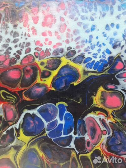 Картина жидкий акрил