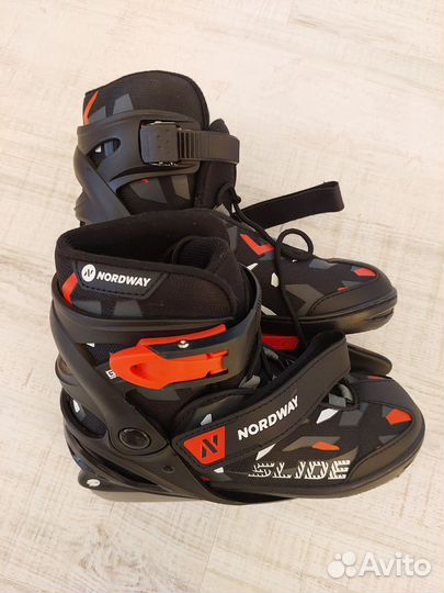 Коньки детские nordway 31 36