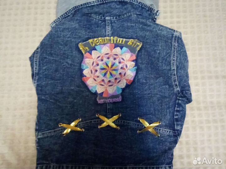 Джинсовка на 6-8 лет