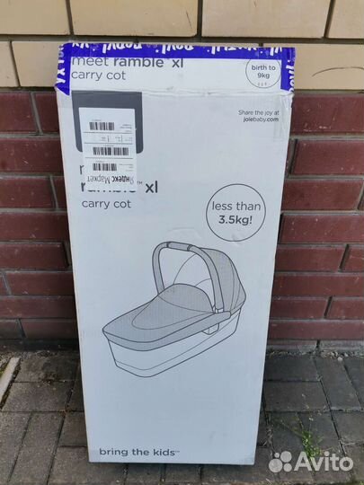 Прогулочный блок Ramble XL для коляски Joie
