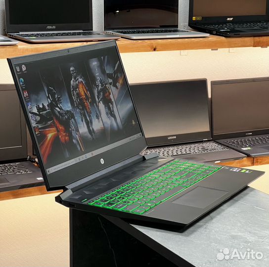 Игровой HP Ryzen 5 4600H/ 16GB/ GTX 1650Ti/ 512SSD
