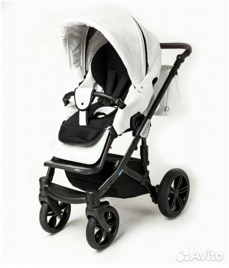 Коляска Verdi mokka 3 в 1 белая