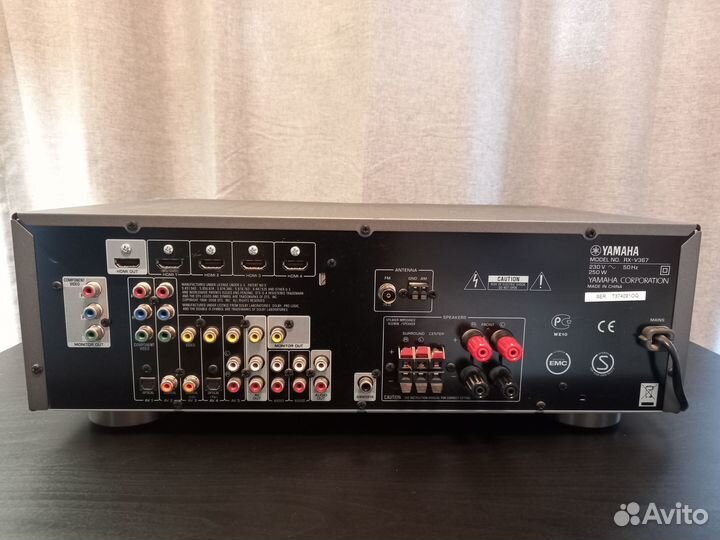 Продаю AV-ресивер 5.1 yamaha RX-V367