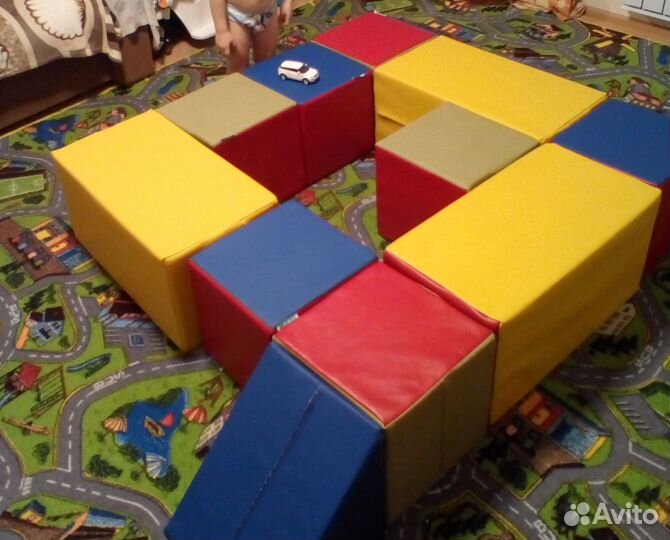 Мягкие игровые модули