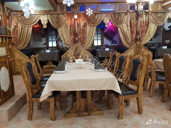 Столы и стулья для кафе