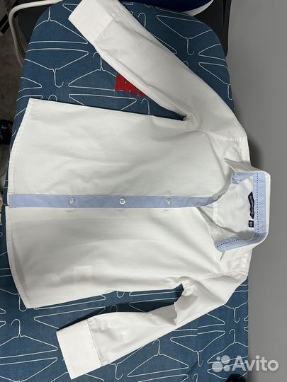 Рубашка белая для мальчика р-р 104