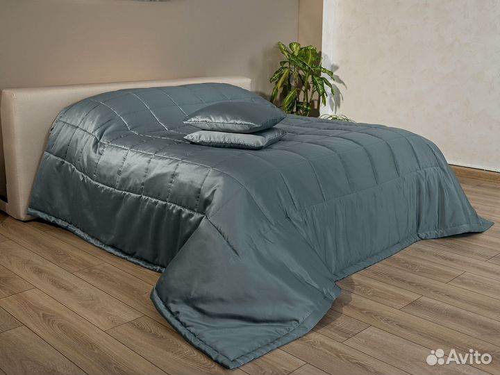 Покрывало Адора базальтовый новое на кровать