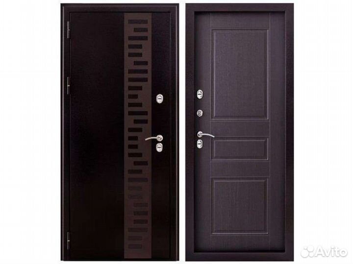 Входная дверь Урал мп с отделкой панель