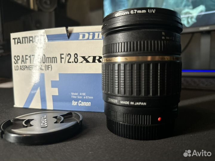Объектив tamron sp af 17 50mm f 2.8