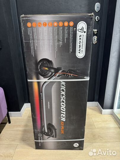 Электросамокат Ninebot Kickscooter E2 Plus