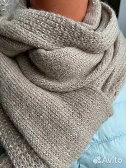 Комплект шапка и шарф