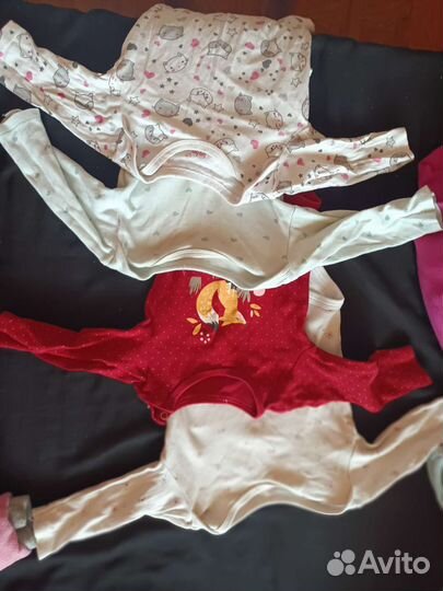 Детские вещи на девочку от 0 до 7 месяцев