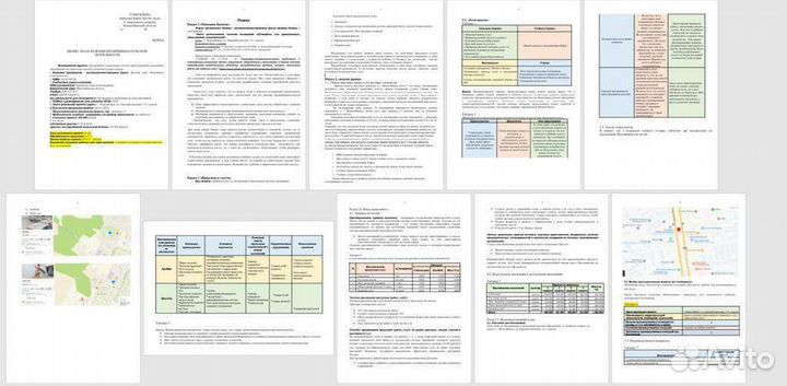 Бизнес-план для соцконтракта