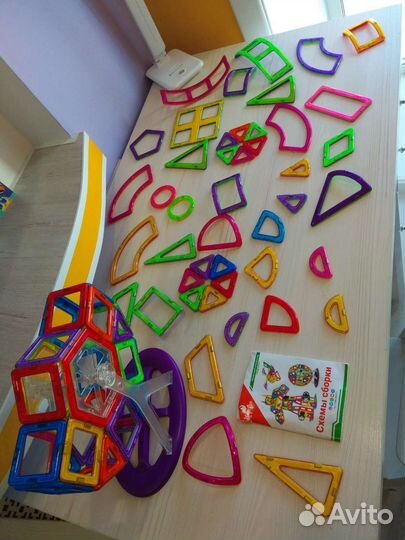 Конструктор магнитный головоломка