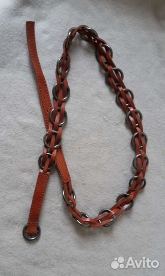 Ремень женский кожаный