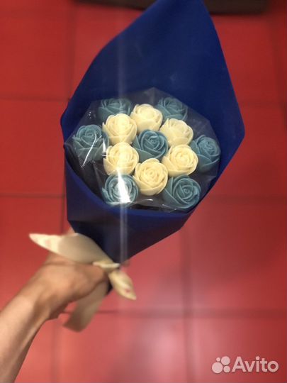 Шоколадные цветы букет подарок