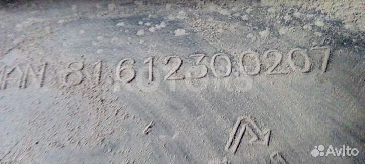 Подкрылок передний левый MAN TGX 2008 81612300207