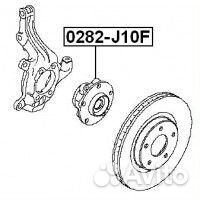 Ступица передняя (nissan qashqai j10f 2006)