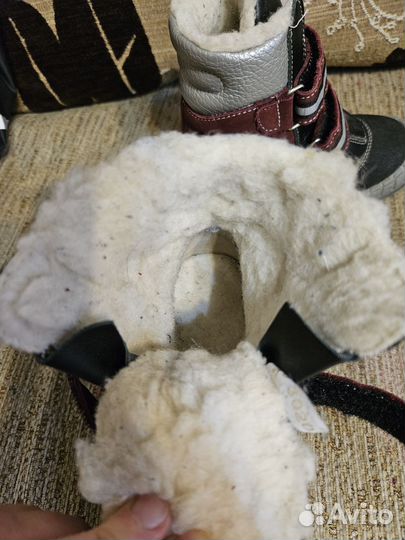 Ботинки зимние детские 24 размер