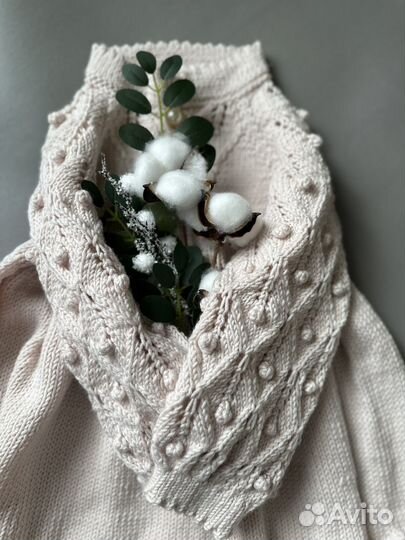 Вязаное платье