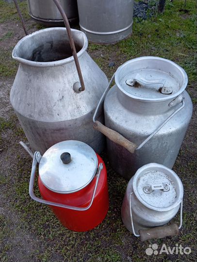 Фляги бидоны алюминиевые бу