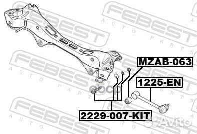 2229-007-kit болт С эксцентриком ремкомплект HY