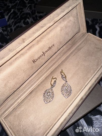 Серьги с бриллиантами